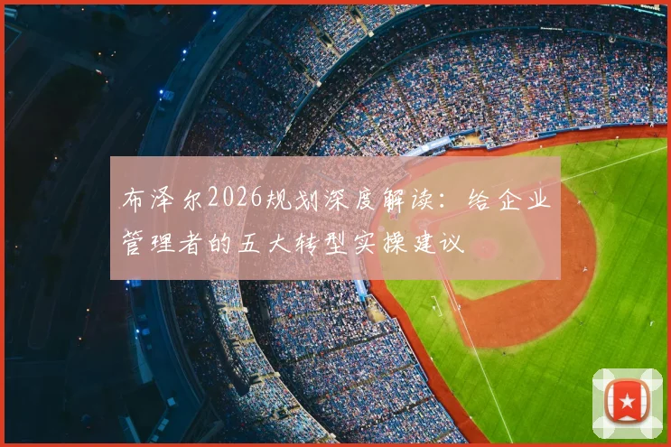 布泽尔2026规划深度解读：给企业管理者的五大转型实操建议